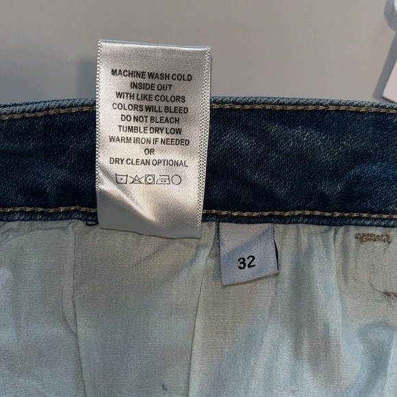 Vervet By Flying Monkey Shirley Super High Rise NWT Size 32 - Picture 13 of 16